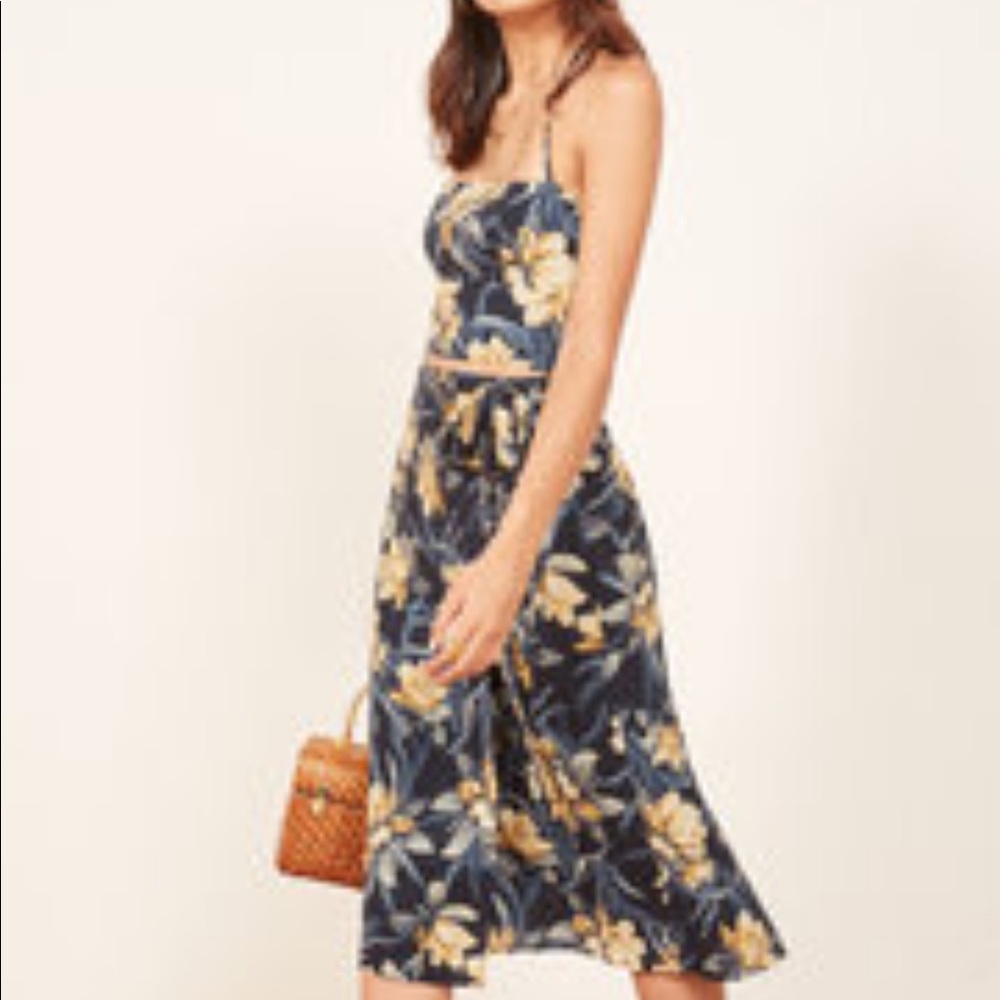 Reformation “Umbria” Floral dress